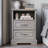 Vintage Nightstand With 2 Drawers-1145597231
