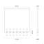 Luminaire suspendu pour îlot de cuisine 14 lumières Revolve-63492109