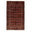 Teimani Black Rug 4'0" x 6'6"