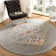 Felty Oriental Light Gray Area Rug