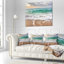 Oreiller en cristal transparent à ondes seascape-123398227