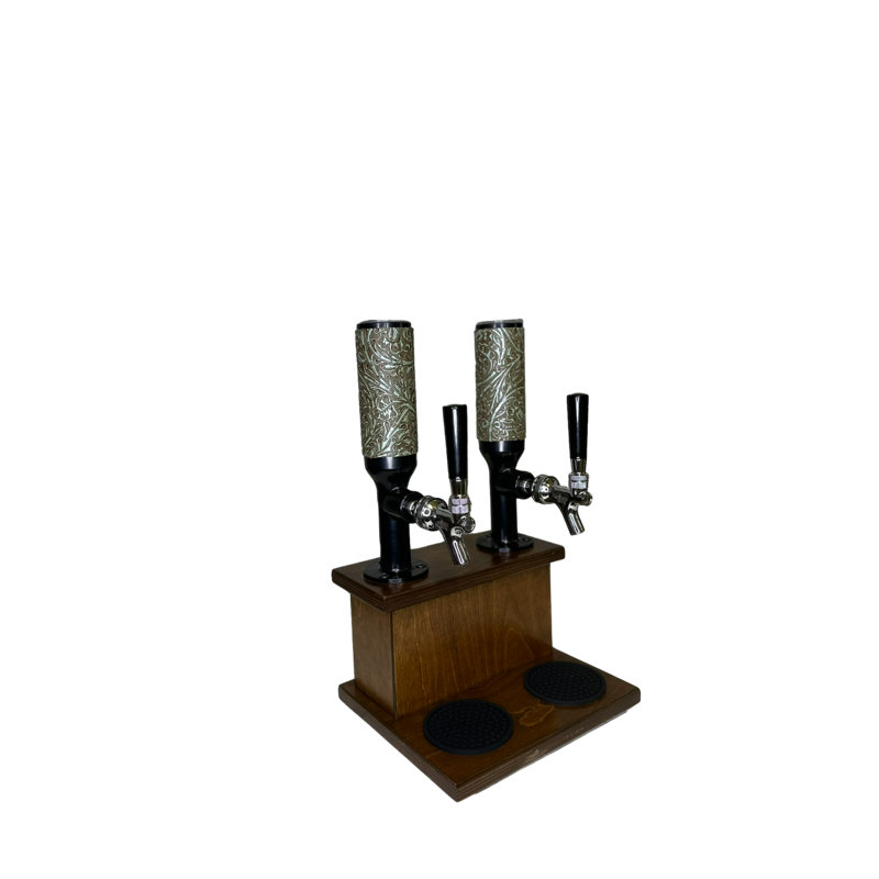 Distributeur de boissons, Vert usiné