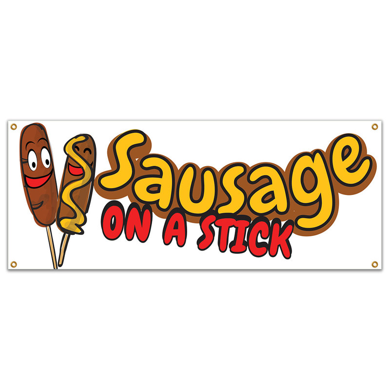 Saucisse sur un bâton 48 po