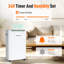 White Energy-Saving Dehumidifier