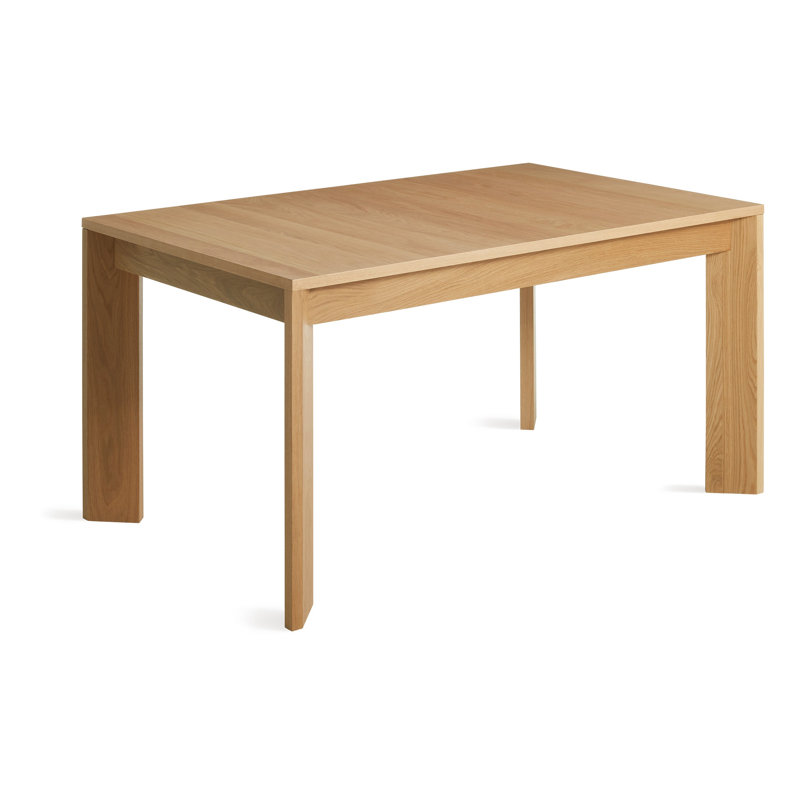 Moreover Solid Wood Dining Table, White Oak, 37" W x 104" L