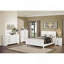 Mobilier de chambre à coucher avec tiroirs et poignées de style antique 1 pièce