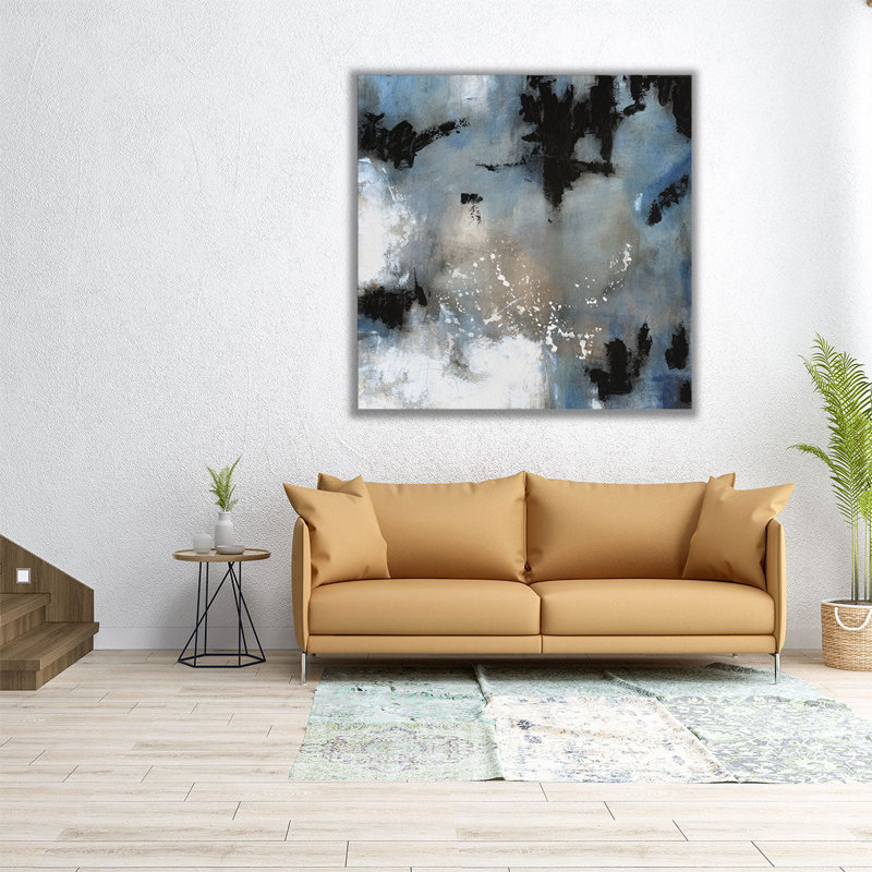 Embellished Shifting Motion I - reproduction d'art sur toile, H 12 po x l 12 po