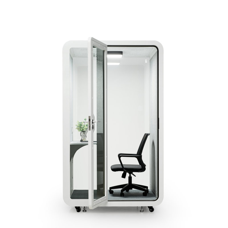 Grande salle de réunion modulaire blanche