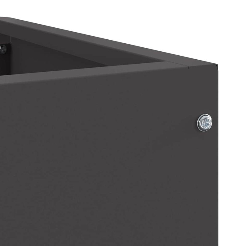 Planter Box, Black, 35cm H x 60cm W x 60cm D