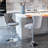 Set of 2 Ergonomic Bar Stool with Adjustable Height and Swivel for Stability-509133123
