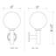 Applique murale en aluminium Badrieh-440609844-440609834