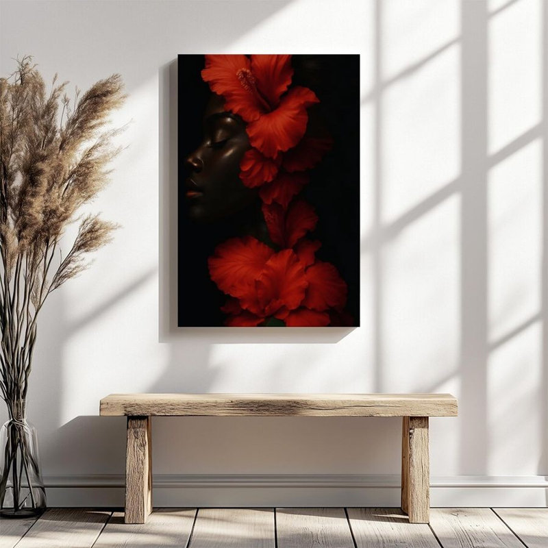 Impression sur toile encadrée 1Pc