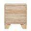 Table de chevet 2 tiroirs Natural