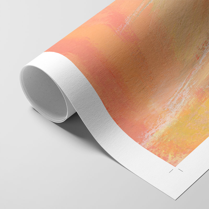 «Peach Bliss I», impression sur toile seulement - non encadrée, H 48 po x l 32 po