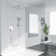 Complete Shower System with Rough in-Valve