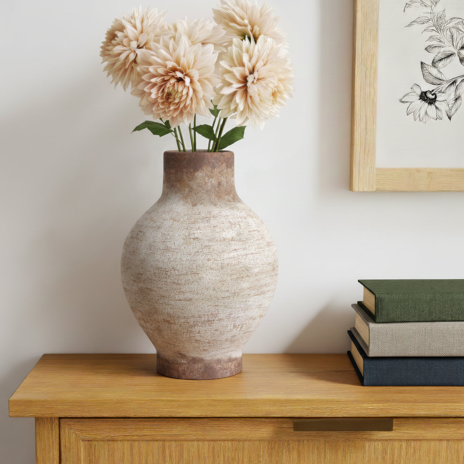 Donella 8.1'' Ceramic / Porcelain Table Vase