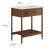 Modway Zaire 30'' Single Bathroom Vanity with Ceramic Top-94387480-94387479