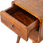 Bracey 30cm W Solid Wood Bedside Table