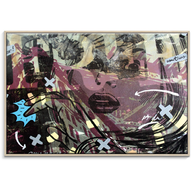 Dan Monteavaro - Print on Canvas, 102cm H x 152cm W, Timber Floater Frame