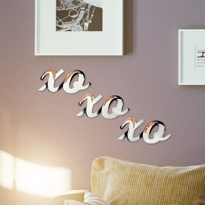 Décoration murale xo xo