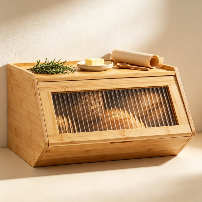 Wood Food Storage Container