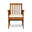 Acacia Dining Chair Set with Weather-Resistant Cushions-672645588