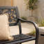 Miyoshi Rose Steel Park Bench