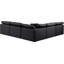 Canapé modulaire en cuir 5 pièces Hinami-98539069