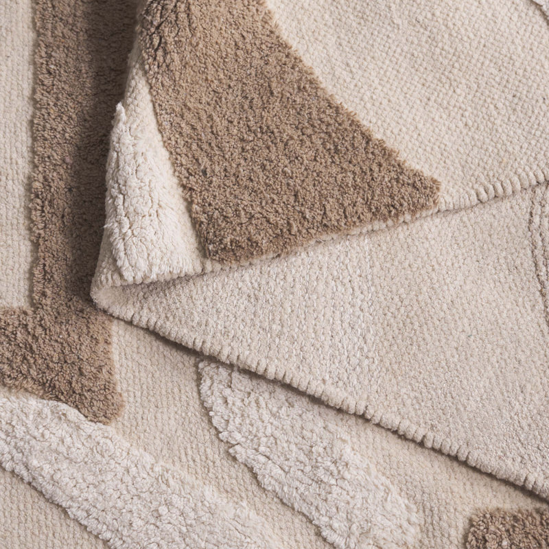 Tapis ivoire / beige Vermont 225, Rectangle de 5 pi x 8 pi
