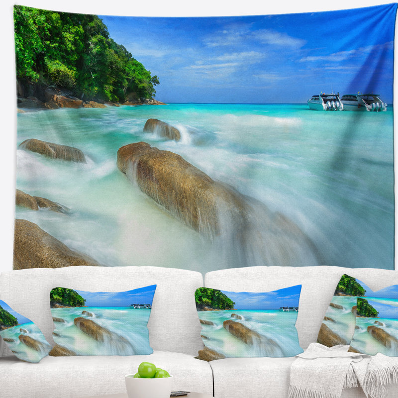 Polyester Tapestry, 50" H x 60" W