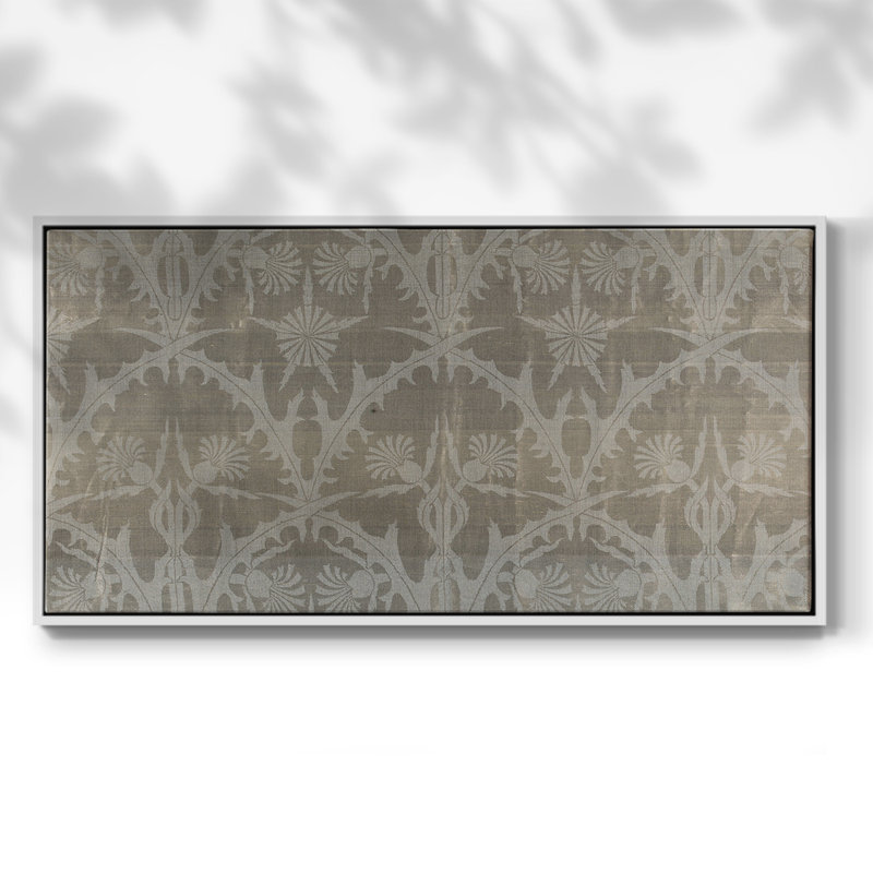 Série abstraite-DCCCLV- Toile tendue avec châssis tendue, prête à être accrochée, H 21 po x l 41 po, Blanc
