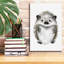 «Little Hedgehog» par Design Fabrikken, estampe numérique sur toile-950585608