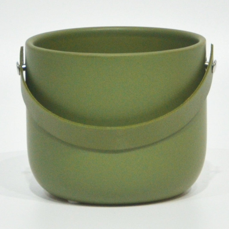Vert olive avec poignée