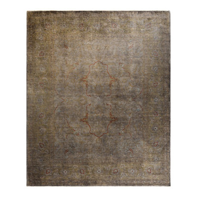 Overyed One-of-a-Kind Rectangle 8'1" X 10'0" Hand Knotted Area Rug