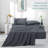 Extra Deep Super Soft Microfiber Fitted Bed Sheet-20474553-20474547