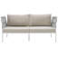 Causeuse d'extérieur en aluminium Harmony-107006730