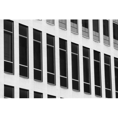 Abstract Windows 2 1 Piece Wrapped Canvas Wall Art