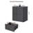 Fluted Nightstand With 2 Pop-Up Drawers-2111249146-2108737998
