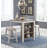 Skempton 3 Piece Counter Height Dining Set, Includes Table and 2 Barstools