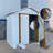 Outdoor Garden Shed Aluminum Alloy Frame With Hinge Door-125096996-125097000