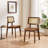 Starla 18.9" W Leather Side Dining Chairs-1662271031