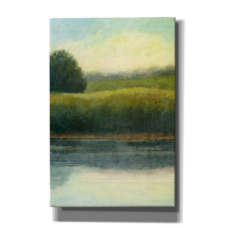«Riverbank 1» par Suzanne Nicoll, H 18 po x l 12 po