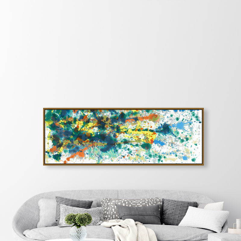 «Danielle Davis Smile Again III» par Danielle Davis - Peinture sur toile, Image au pinceau gel