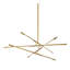 8 - Light Geometric LED Chandelier-1493601651