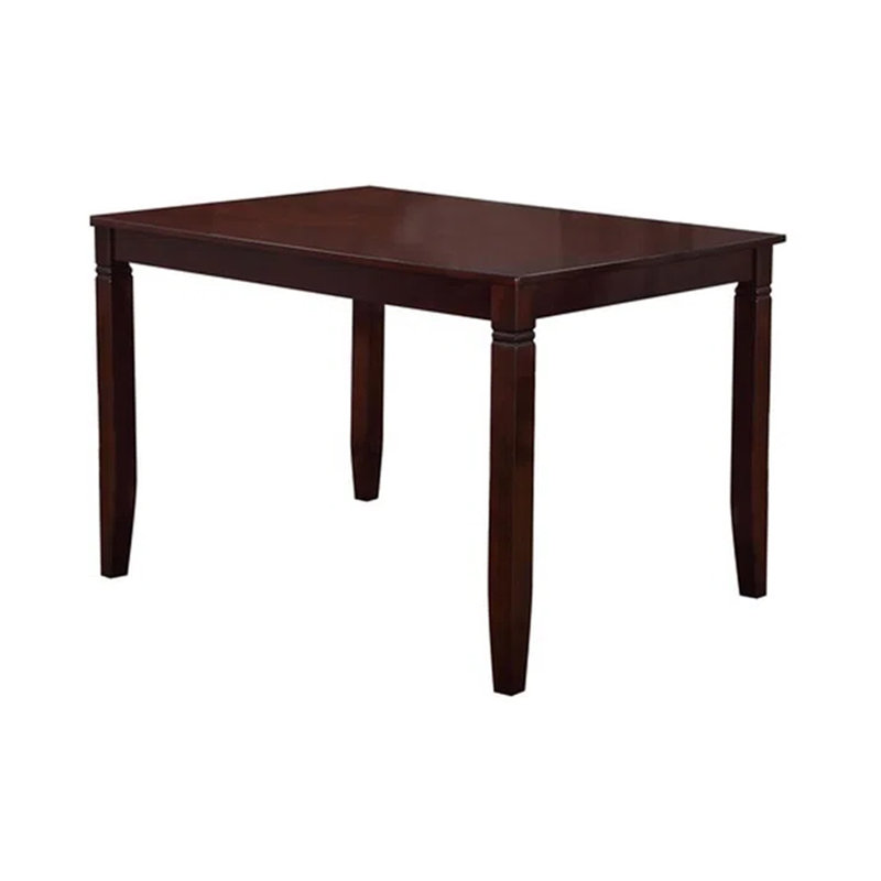 48.4" W 5-PCS DINING SET, CHERRY FINISH