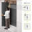 Utile 6036 Composite Direct-to-Stud Three-Piece Alcove Shower Wall Kit in Marble Carrara-123534265