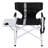 Oversized Fishing Chair With Storage Pockets & Side Table, 400lbs Weight Capacity, Black/grey, Comfortable And Lightweight Camping Padded For Outdoor Relaxation-518485566