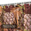Magnifique rideau de douche avec 12 crochets-77702806