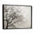 Black Floater Framed