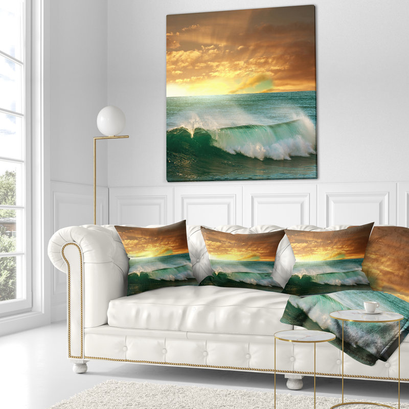 Coussin Stormy, Carrée 18 po x 18 po
